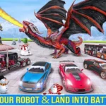 Dragon Robot Car Games 3d MOD APK v1.9.7 Pic