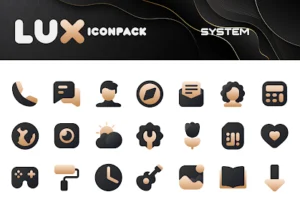 LuX Gold IconPack