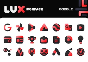 Lux Red IconPack