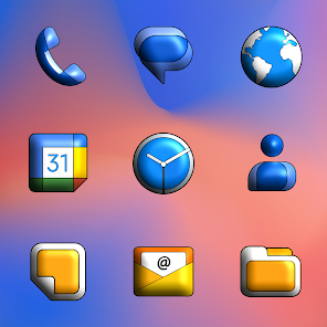 Pixly Limitless 3D - Icon Pack