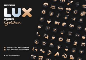 LuX Gold IconPack