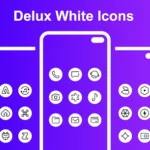 Delux White Round - Icon Pack 2.9 (Patched) Pic