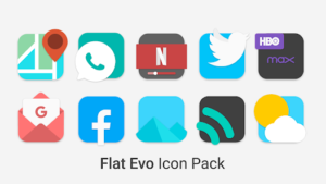 Flat Evo - Icon Pack
