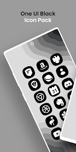One UI 5 Black - Icon Pack