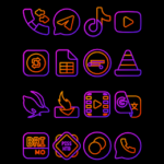 Outline Viorange - Icon Pack v3.1 (Mod) Pic