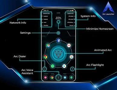 ARC Launcher® Pro Themes DIY 49.7 (Paid) Pic
