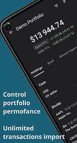 Investing portfolio tracker 2.2.1 (Premium) Pic