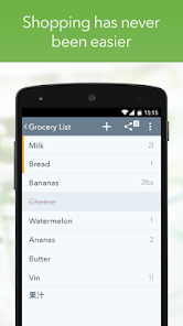 MyGrocery: Shared Grocery List