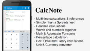 CalcNote Pro - Math Calculator