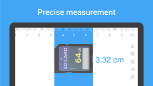 Digital Ruler : Inches & cm