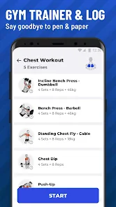 Gym Workout Tracker: Gym Log