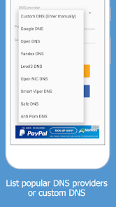 Change DNS (No Root 3G/Wifi)