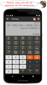 TechCalc Scientific Calculator 5.0.5 build 346 Plus Pic