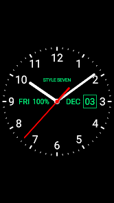 Analog Clock Live Wallpaper-7 MOD APK 5.51 AdFree Pic