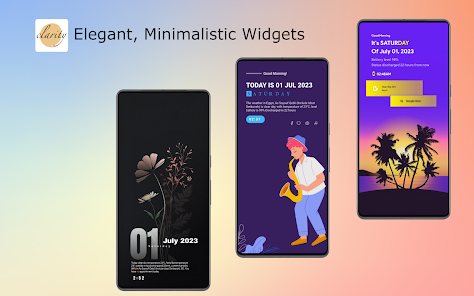 Clarity KWGT MOD APK 1.2.1 (Premium) Pic