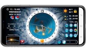 Flat Earth Sun & Moon Clock