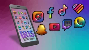 Iris Dark Icon Pack