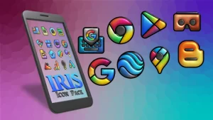 Iris Dark Icon Pack