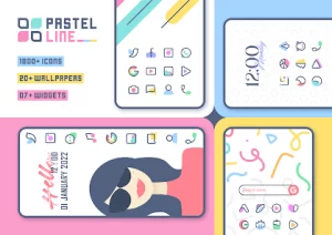 PastelLine IconPack