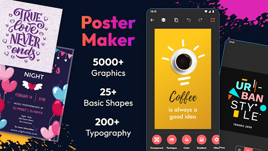 Poster Maker MOD APK 1.3.0 (Premium) Pic