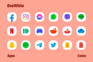 OneWhite - Icon Pack