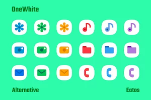 OneWhite - Icon Pack