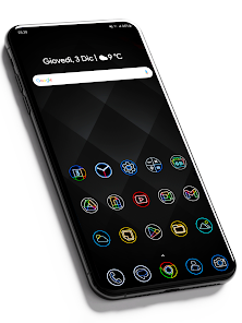 Pixly Dark - Icon Pack 1.0 (Patched) Pic