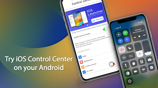 Control Center iOS 16 MOD APK 1.8.1 (Pro) Pic