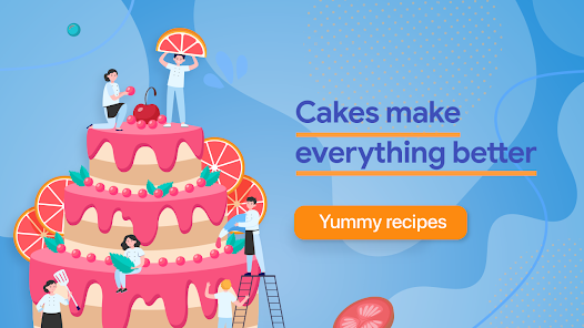 Cake recipes MOD APK 11.16.424 (Premium) Pic
